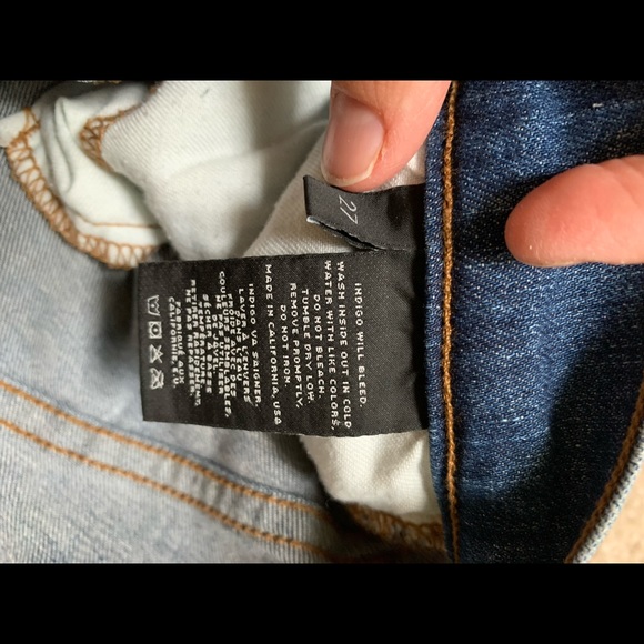 J Brand Bermuda Jean Shorts, 27 - Picture 3 of 6